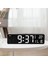 Büyük Dijital Çalar Saat 12 24 Saat Snooze Kapalı Ofis Beyaz Işık Için Ikili Alarmlar (Yurt Dışından) 5