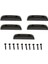 5x Metal Dinlenme Thumbrest Bas Gitar Yedek Müzik Parçaları (Yurt Dışından) 1