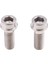 Motosiklet Fren Kaliper Vidaları / Cıvata Titanyum Alaşımı M10 x 1.25 x 25MM M10X1.25X25MM (Yurt Dışından) 5