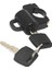 Siyah Cnc 22MM Motosiklet Scooter Kask Hırs Tahsis Kilit Güvenliği Assy (Yurt Dışından) 2