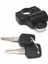 Siyah Cnc 22MM Motosiklet Scooter Kask Hırs Tahsis Kilit Güvenliği Assy (Yurt Dışından) 4
