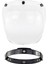 Motosiklet 3 Snap Visor Açık Yüz Için Evrensel Uyum (Yurt Dışından) 5