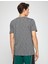 Basic Kırçıllı Tişört Bisiklet Yaka Slim Fit 4