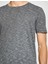 Basic Kırçıllı Tişört Bisiklet Yaka Slim Fit 5