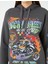 Kapüşonlu Sweatshirt Slogan Baskılı Uzun Kollu 5