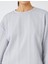 Crop Sweatshirt Örgü Desenli Uzun Kollu 5
