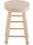 6x1: 12 Dollhouse Minyatür Mobilya Ahşap Yuvarlak Tabure Barstool Ayak Fırını 6 Pc (Yurt Dışından) 1