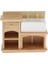 1:12 Dollhouse Mobilya Minyatür Ahşap Lavabo Dolap Dolap Dekor (Yurt Dışından) 1