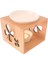 Seramik Tealight Mum Tutucu Yağ Brülörü Difüzör Ev Spa Yoga Dekoru Dört Yaprak (Yurt Dışından) 1