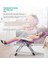 Ev Ofis Sandalyesi Backrest Pad Seat Yastık Yatık Uzun Yastık Siyah(Yurt Dışından) 3