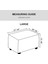 Modern Yumuşak Footting Slipcover Toz Geçirmez Ev Dekor Rahat Derin Gri 4