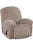 Elastik Streç Koltuk Kanepe Kanepe Kapağı Recliner Kapağı Slipcover Anti-Kayma Brown_1 2