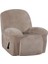 Elastik Streç Koltuk Kanepe Kanepe Kapağı Recliner Kapağı Slipcover Anti-Kayma Brown_1 4