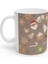 Noel Yılbaşı Renkli Figürlü Merry Christmas Kupa Bardak Mug 1