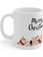 Noel Yılbaşı Hayvanlar Merry Christmas Kupa Mug 1
