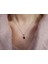 Pırlanta ve Oval Garnet Taşlı Kolye 0404P0140 3