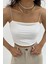 Kadın Ip Askılı Crop Bluz 3