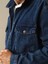 Erkek Lacivert Oversize Denim Gömlek Ceket 2