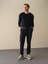 Erkek Lacivert Regular Fit Jogger Pantolon 3