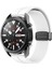 Samsung Galaxy Watch Gear S2 3 41 42 Active 2 40 44 mm Kordon Magnetli Ayarlanır Silikon Kordon 20MM 1