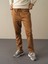 Erkek Camel Regular Fit Pantolon 3
