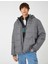 Anorak Puffer Coat Hooded Pocket Detailed 3