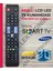 Samsung Uyumlu AA59-00507A AA59-00465A LCD LED Tv Televizyon Kumandası Samsung Tüm Modeller MZ1078 + 2 Pil 1