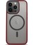 Apple iPhone 14 Pro Max Magsafe BOLD Anti-Shock Kılıf - Wine 1