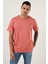 Pamuklu Slim Fit Bisiklet Yaka T Shirt Erkek T Shirt 59020001 1