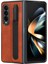 Samsung Galaxy Z Fold 4 Için Telefon Kılıfı - Kahverengi (Yurt Dışından) 3