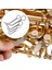 5 Pcs Alto / Soprano / Tenor Saksafon Piccolo İçin Paslanmaz Çelik Saksafon Onarım Kiti (Yurt Dışından) 5