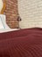Bordo 4 Katlı Müslin Yatak Örtüsü Battaniye – Çift Kişilik Pike 200x240 cm %100 Pamuk Dört Mevsim 2