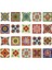 20 Adet Bohemia Karo Sticker Çıkartmaları Ev Mutfak Duvar Zemin Dekor C10X10 cm (Yurt Dışından) 2