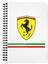 Zeron Tasarım Ferrari Baskılı Spiralli Ahşap Kapaklı Defter 15X20 cm DFT6725 1