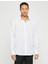 Basic Gömlek Klasik Yaka Uzun Kollu Slim Fit 3
