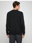 Basic Bisiklet Yaka Sweatshirt Uzun Kollu 4