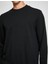 Basic Bisiklet Yaka Sweatshirt Uzun Kollu 5