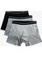 Basic 3'lü Boxer Seti Geometrik Desenli 1