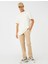Basic Gabardin Pantolon Slim Fit Düğmeli Cep Detaylı 2