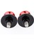 2 Adet Evrensel Çerçeve Standı Vidalı Salıncak Kolu Makaraları Kaydırıcı 8mm Kırmızı (Yurt Dışından) 4