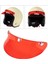 3 Snap Visor Pik Güneş Gölgesi Koruyucu 15CMX5CM Şeffaf Kırmızı (Yurt Dışından) 4