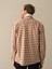Erkek Camel Oversize Ekose Gömlek 4