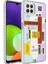 Galaxy M32 Kılıf Airbag Kenarlı Renkli Desenli Elegans Silikon 1