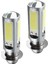 2 Adet H6 P15D-25-1 Cob LED Motosiklet Far Sis Ampulleri 6000K Beyaz (Yurt Dışından) 3
