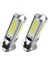 2 Adet H6 P15D-25-1 Cob LED Motosiklet Far Sis Ampulleri 6000K Beyaz (Yurt Dışından) 5