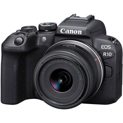 Canon Eos R10 Aynasız Fotoğraf Makinesi 24.2 MP 4K Video Renkli Gövde