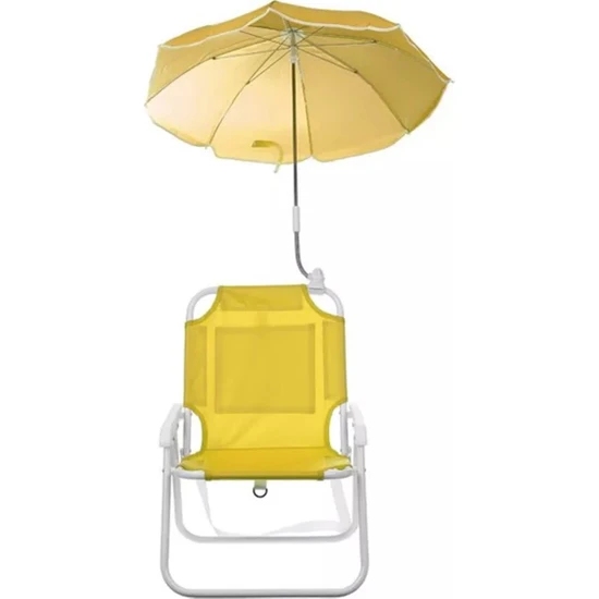 Tcherchi Katlanabilir Şemsiyeli Çocuk Plaj Sandalyesi (Yurt Dışından)