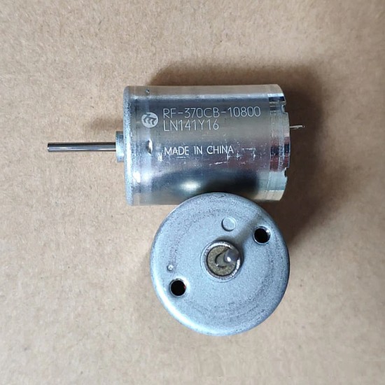 Motor De Bomba De Aire RF-370 - Voltaje 3-12 VDC, 5600 RPM, Modelo RF-370CH-15370