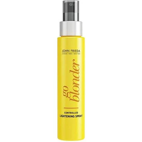 hepsiburada John Frieda Sarı Saçlara Özel Renk Açıcı Sprey 100 ml hepsiburada John Frieda Sarı Saçlara Özel Renk Açıcı Sprey 100 ml