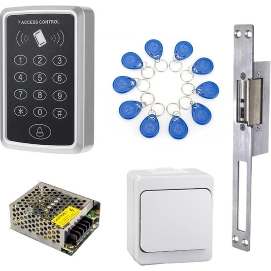 Sonex RFID Butonlu Şifreli Kapı Kilidi Seti